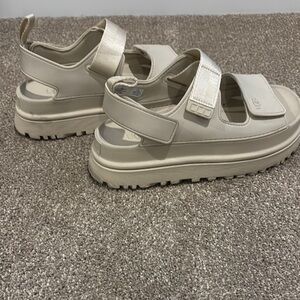Women's Cream Sandals